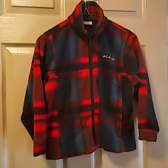 Columbia Other - Columbia kids sportswear flannel fleece jacket 8